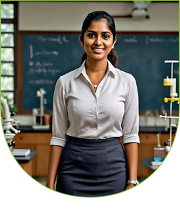 Megha Roy, Biology Teacher